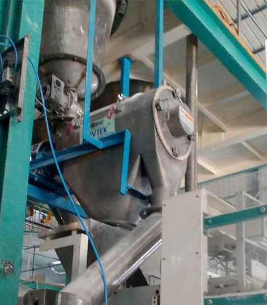 Roto sifter installation