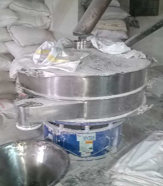 Vibro sifter installation