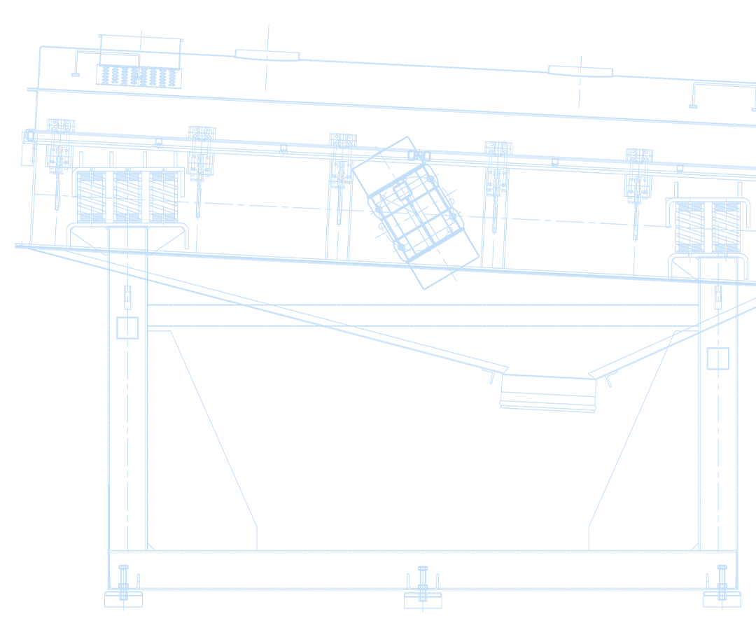 Vibrating Screens Drawing