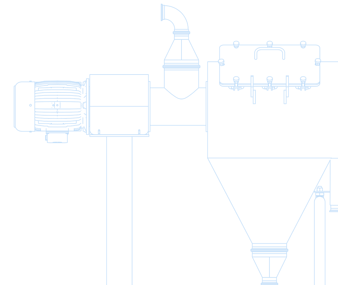 pneumatic roto sifter