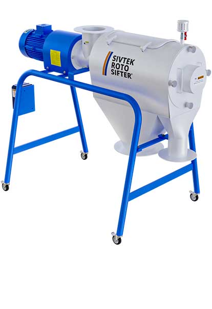 sivtek roto sifter - bead blast finish